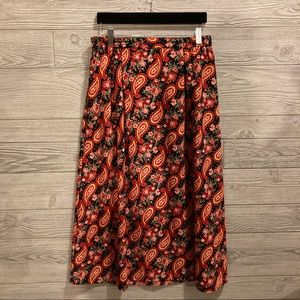 Vintage High Waist Skirt  | Medium